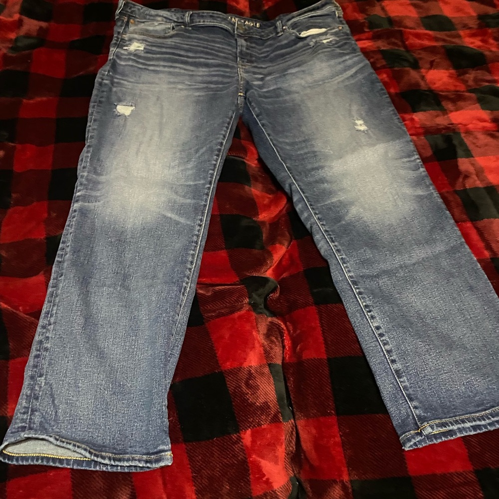 42X32 American Eagle original straight jeans